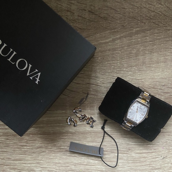 Ladies Bulova Quartz Two-Toned Watch - Picture 8 of 8